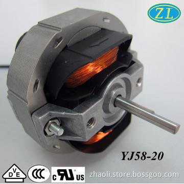 YJ58-20 Fan motor Shaded pole motor